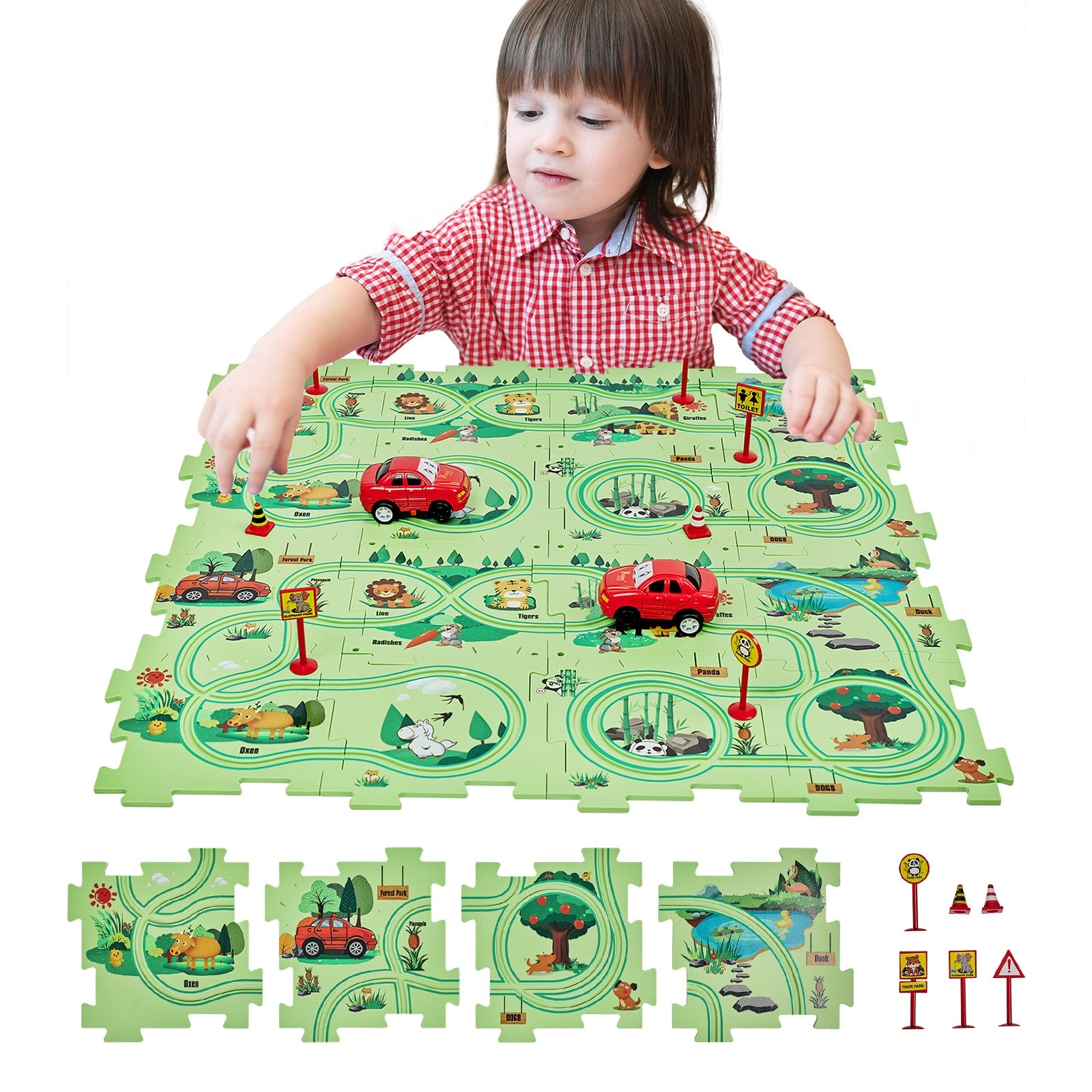 SGILE Forest Builder STEM Puzzle Set: Ignite Little Explorers' Minds!
